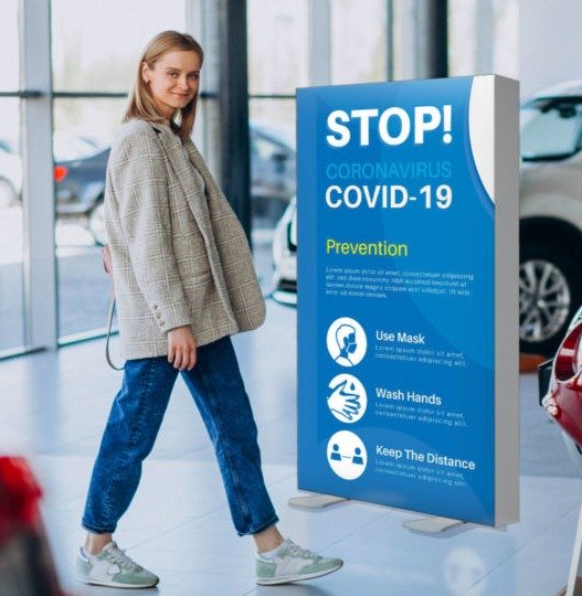 caissons lumineux pour entreprise